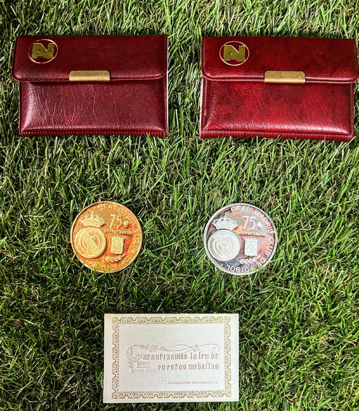 Medallas 75 Aniversario Real Madrid